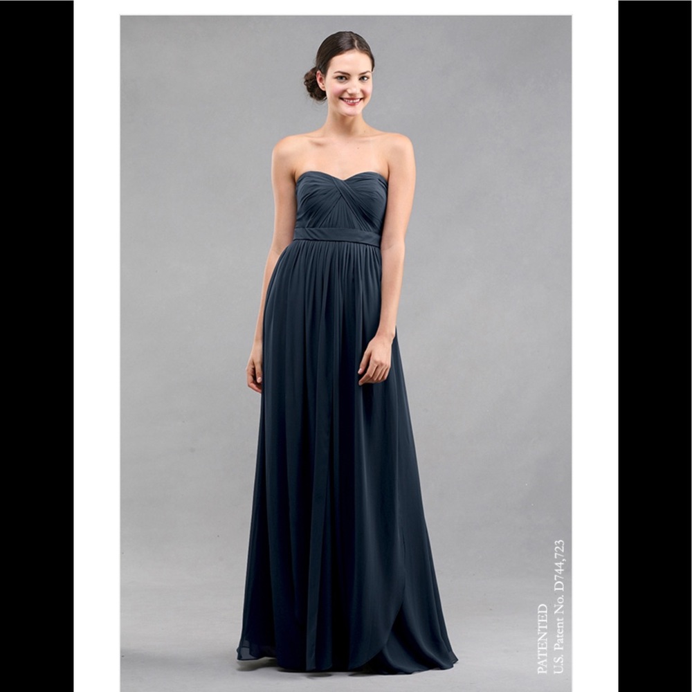 Jenny yoo Aidan convertible chiffon gown